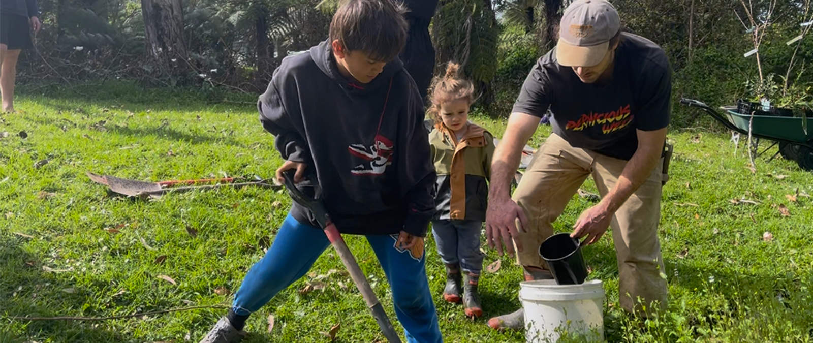 West Harbour Marae grows community food forest