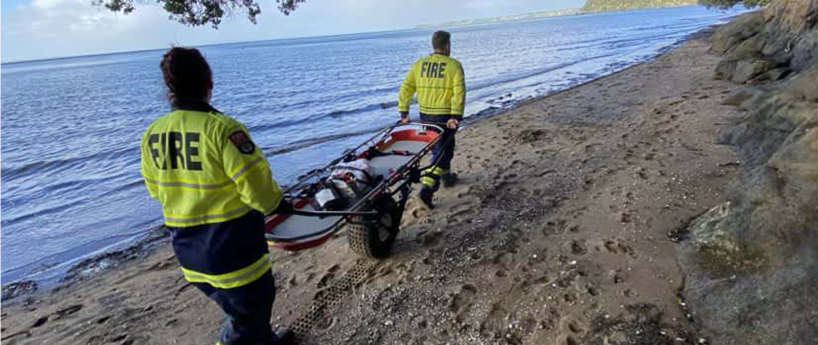 Huia Volunteer Fire Brigade on the frontline
