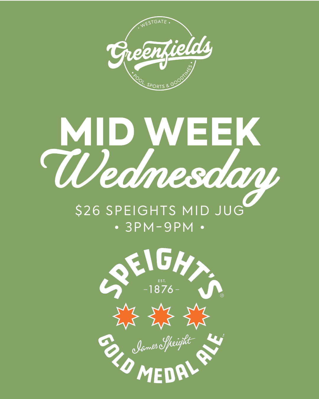Mid Week Wednesday at Greenfields