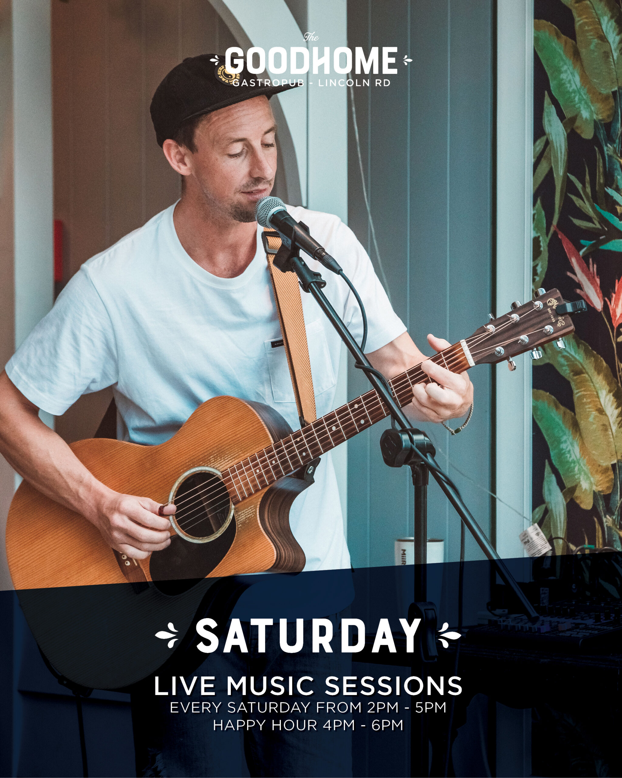 Live Music Sessions 2-5pm at The Good Home