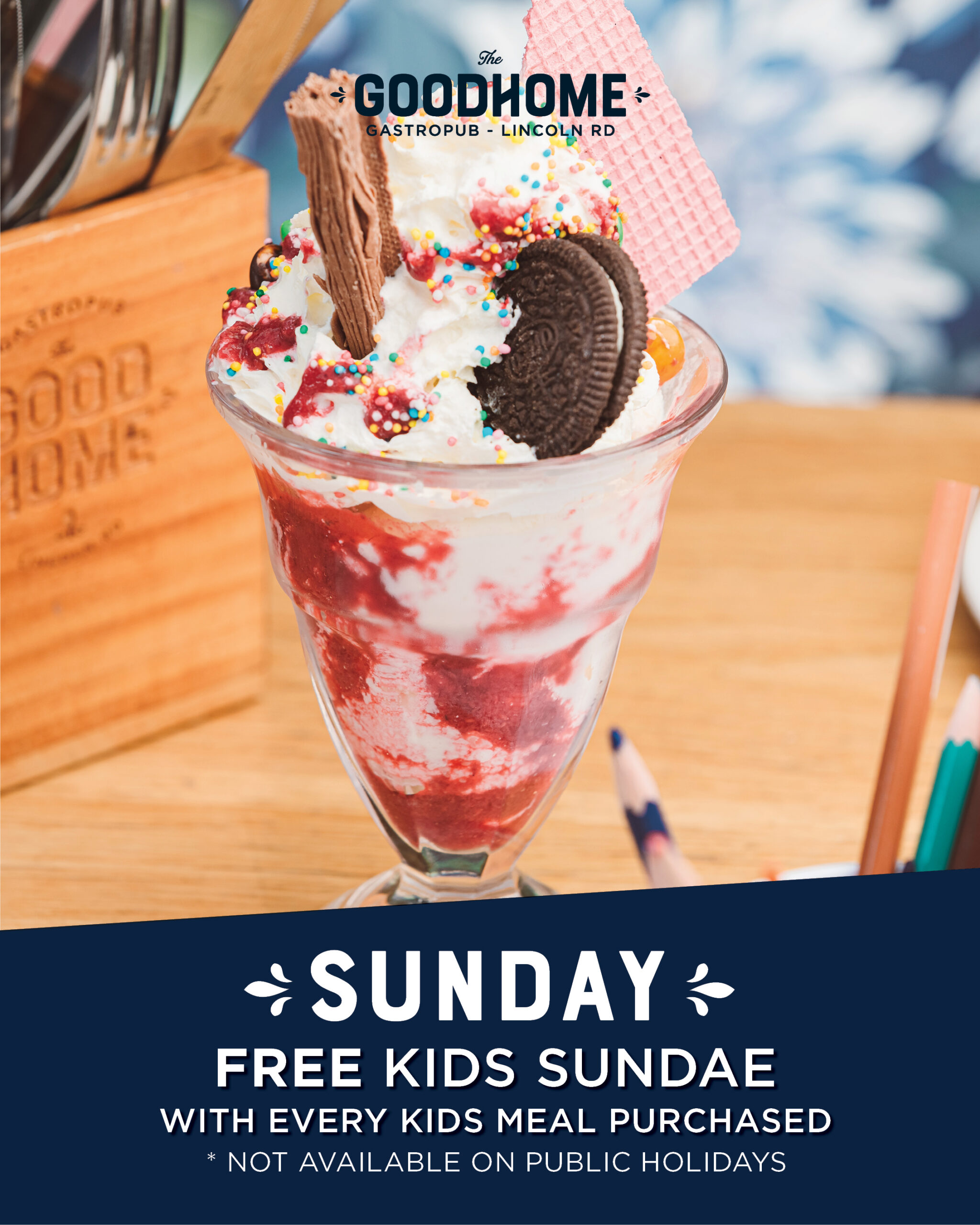 Kids Sundae at The Good Home