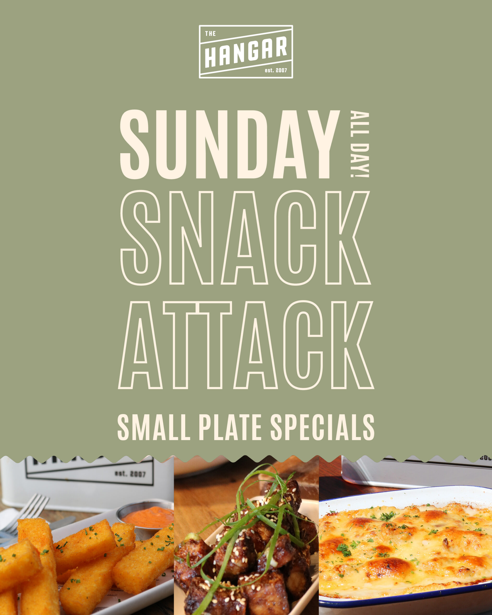 Snack Attack at The Hangar