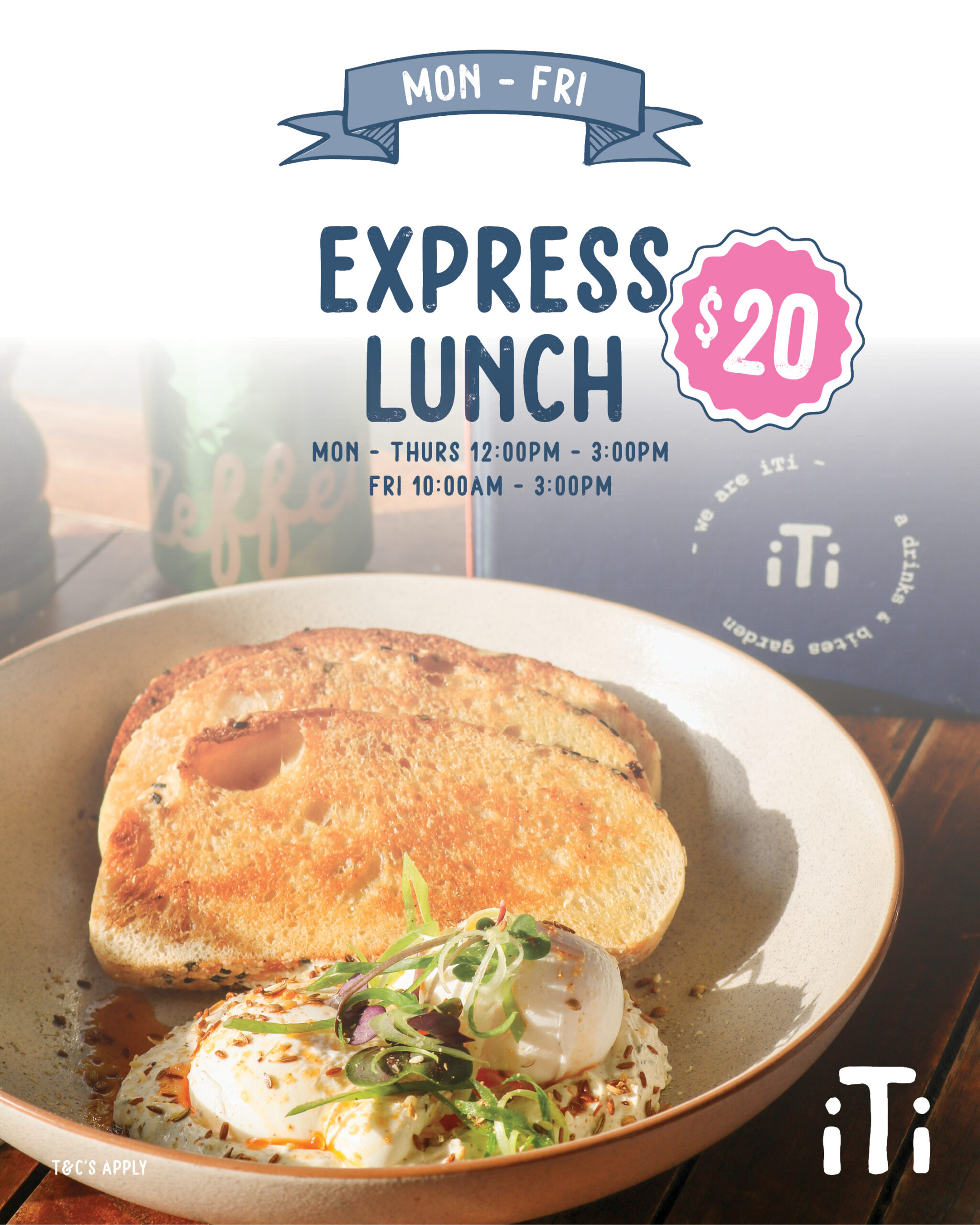 Express Lunch $20 at iTi